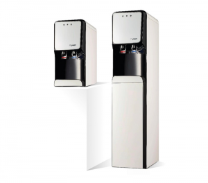 par de dispensadores de agua fría caliente de torre para casa en diferentes acabados