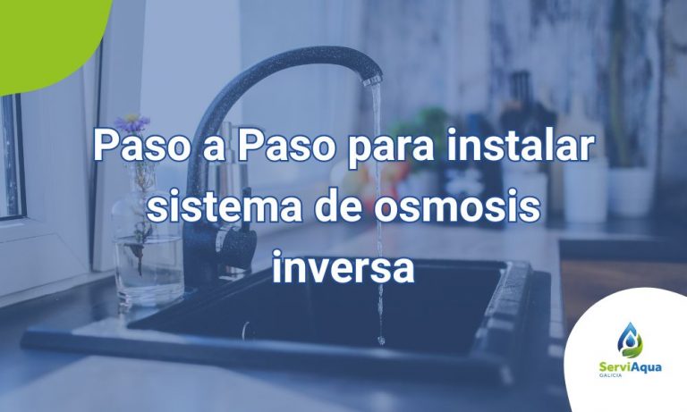 imagen destacada sobre el paso a paso de la instalación de un sistema de osmosis inverso