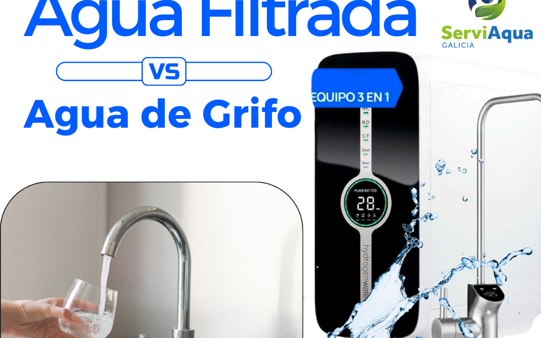 Agua embotellada VS. Agua filtrada