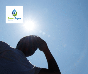 agua en verano en galicia
